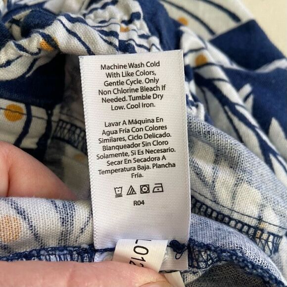 Free Assembly Cool Linen Blend Drawstring Shorts XXL NWT - Picture 9 of 10